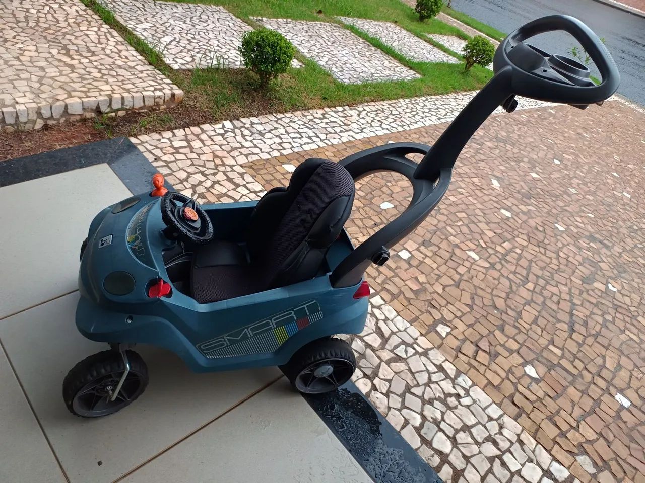Carrinho de passeio bandeirantes Smart baby azul - Foto 2