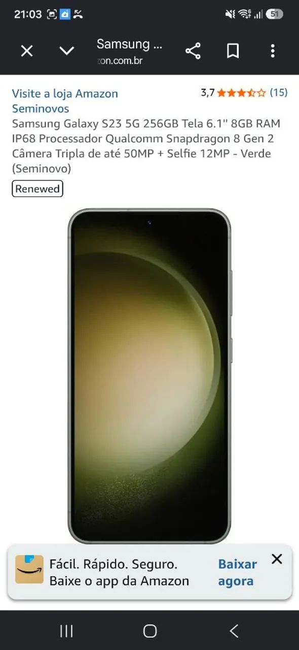 Samsung galáxia s23