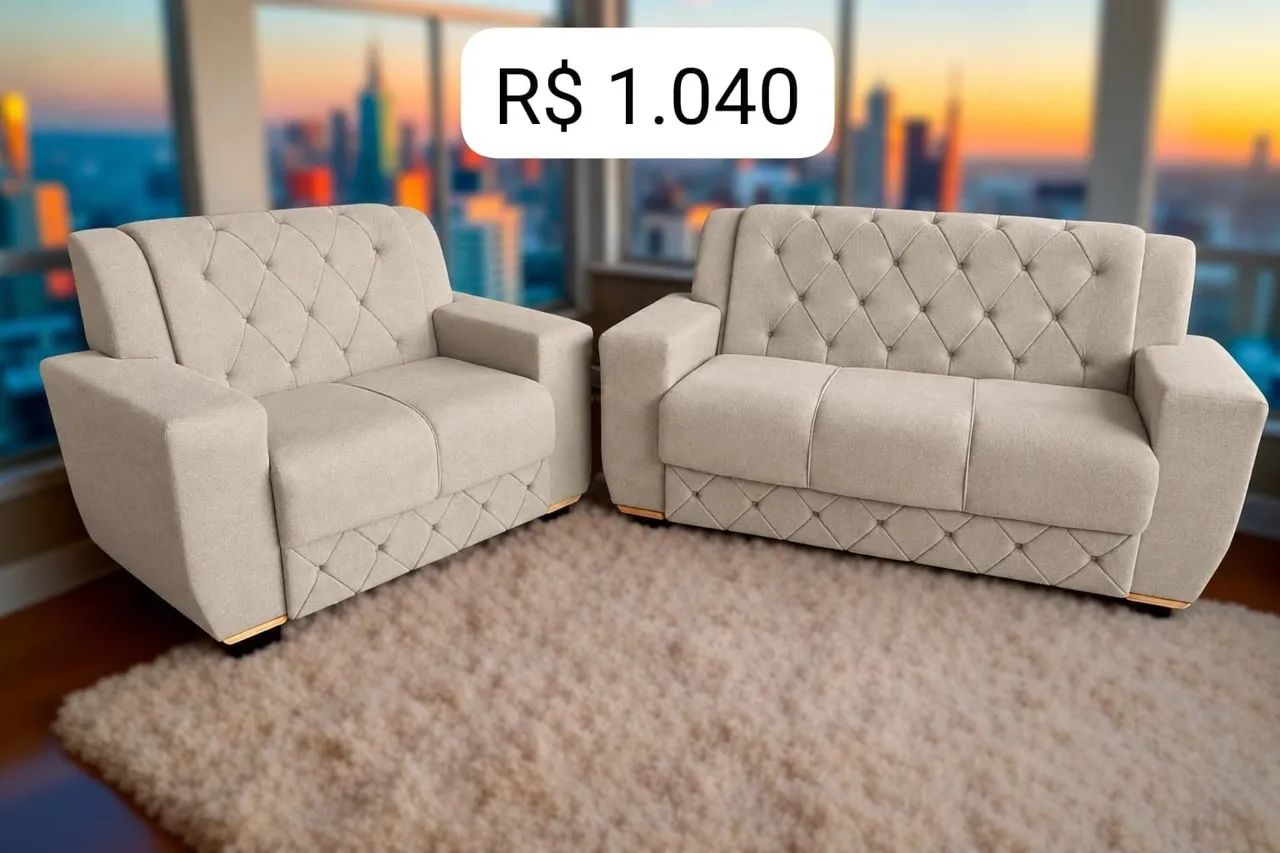 Conjunto sofá por R$ 1.040 - Foto 2