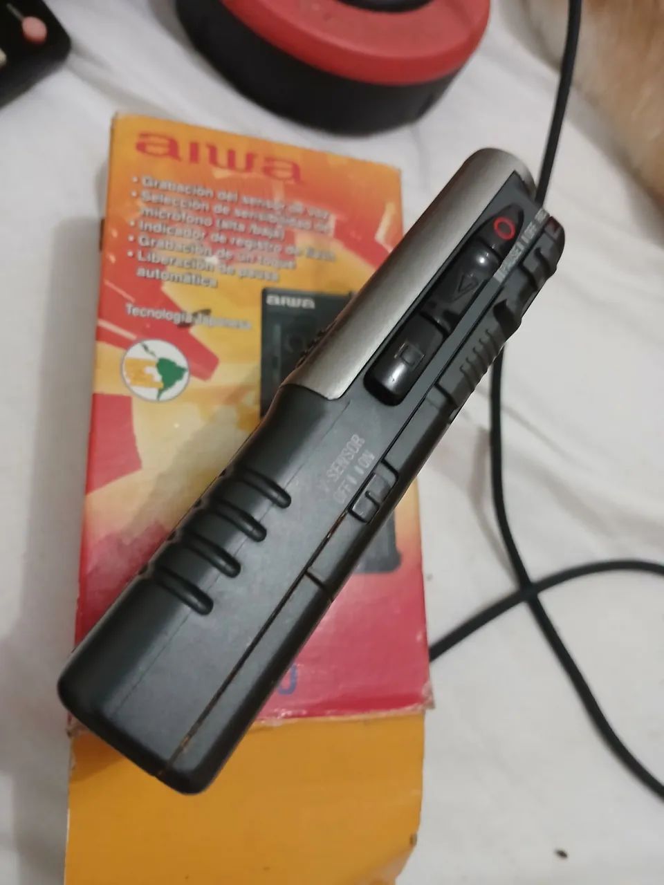 Micro gravador cassete por sensor  - Foto 2