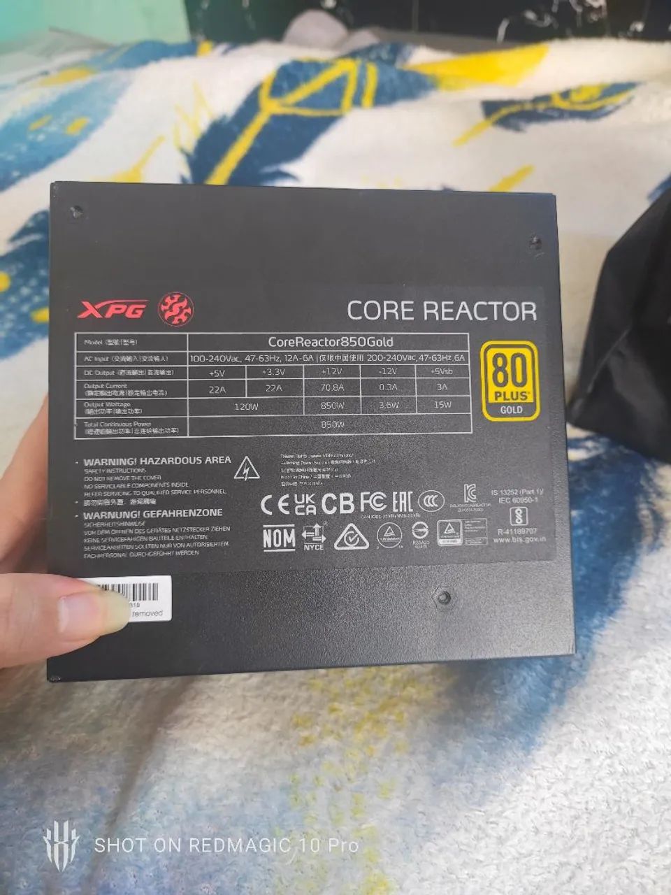 Fonte xpg Core reactor 850w - Foto 3