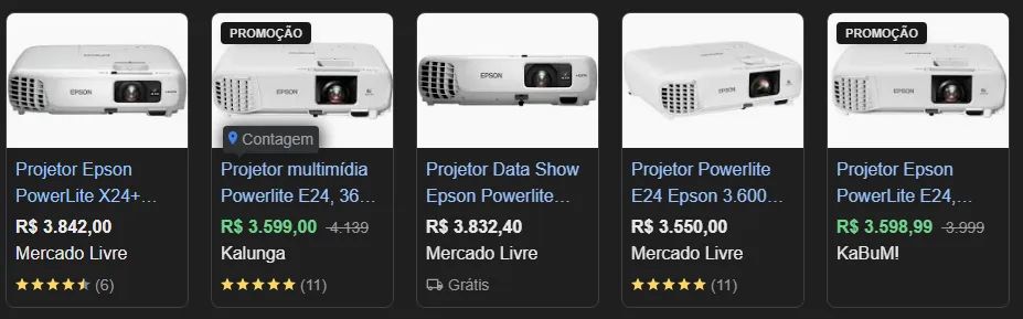 Projetor Epson X24+ ( pack + controle remoto +disp USB wifi + cabos) - Foto 6