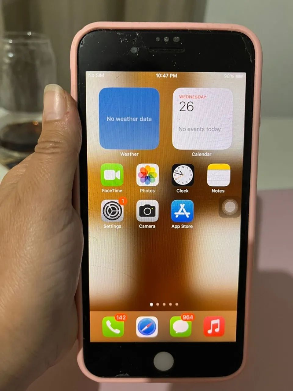 iPhone 8 Plus 256 GB para peças ou conserto - Foto 4