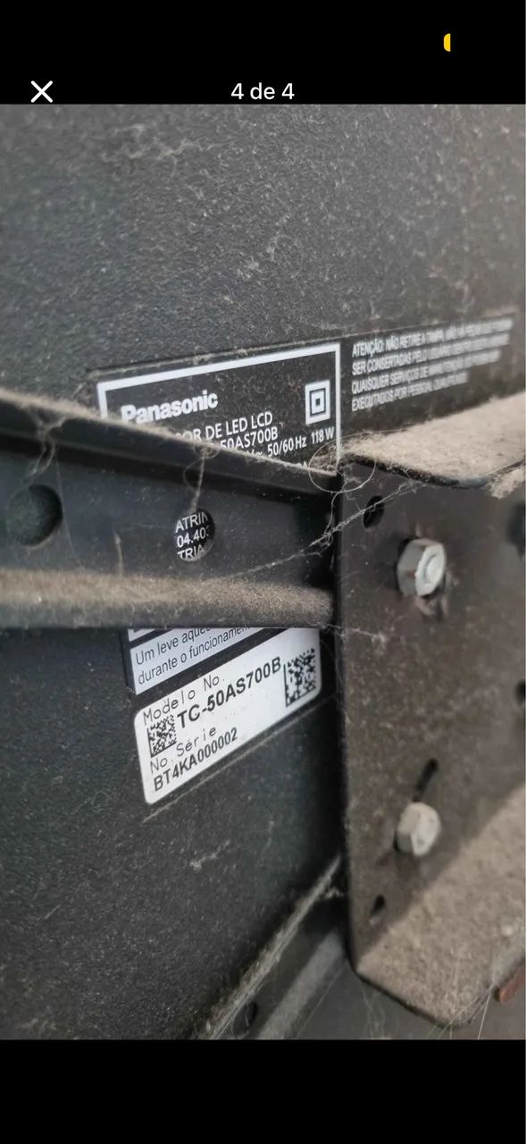 TV Panasonic Smart LED 50" - TC-50AS700B - Foto 2