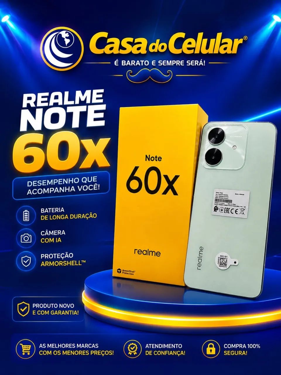 Celular no Boleto
