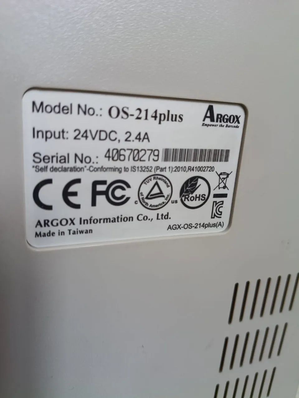 Impressora etiqueta argox os214 plus - Foto 5
