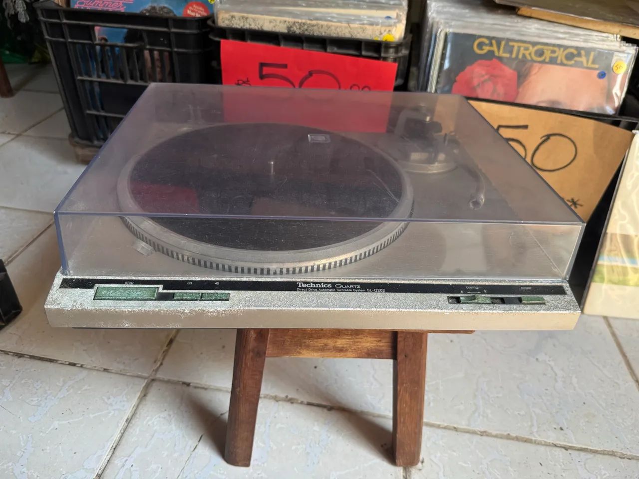 Toca discos technics slq202