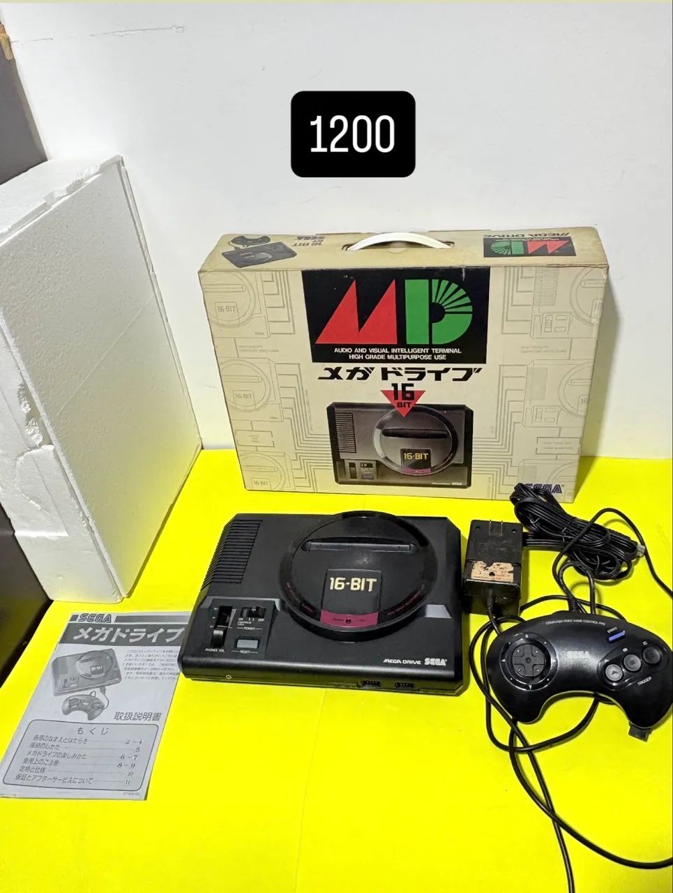 Console sega mega drive