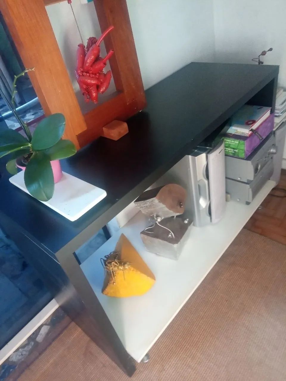 2 Móveis em fórmica preta - Foto 3