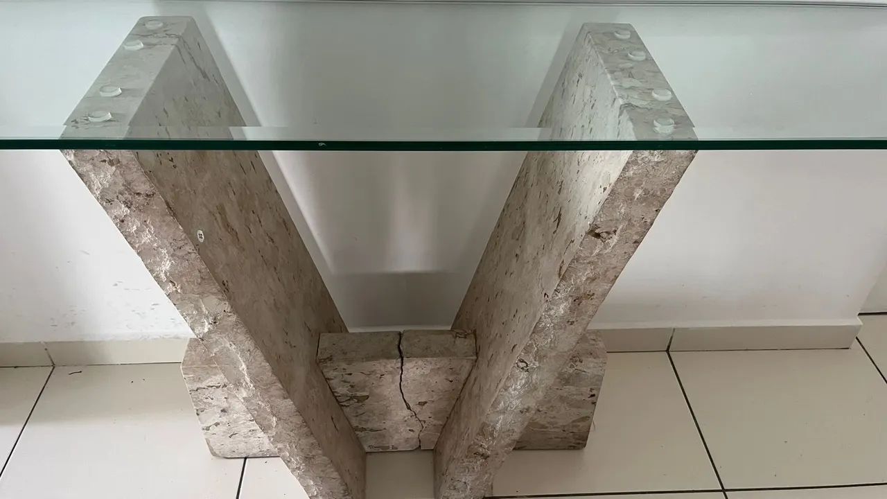 MESA DE VIDRO + APARADOR + 6 CADEIRAS  - Foto 4