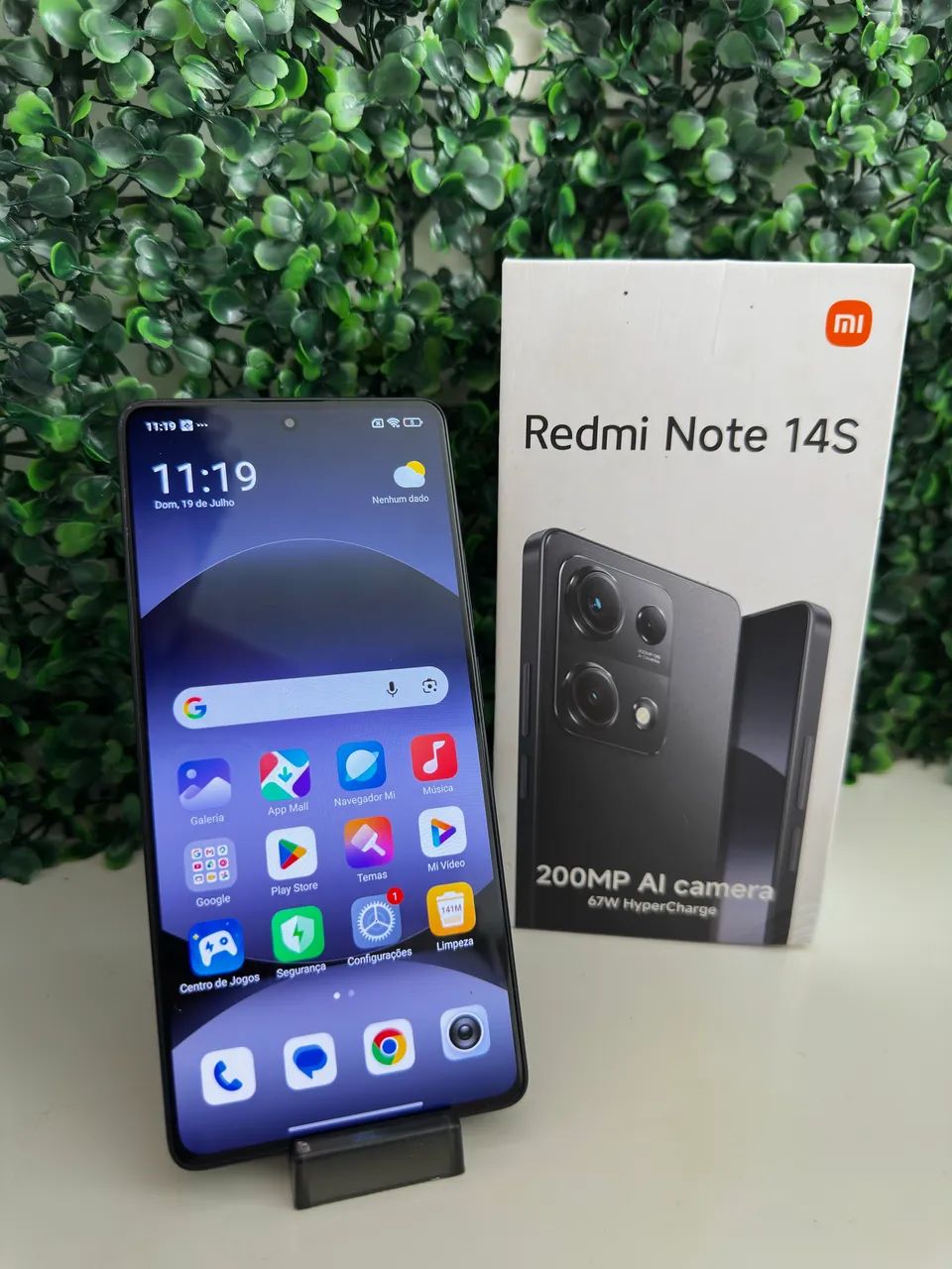 Celular Redmi note 14s 256gb todo original com caixa e carregador  - Foto 2