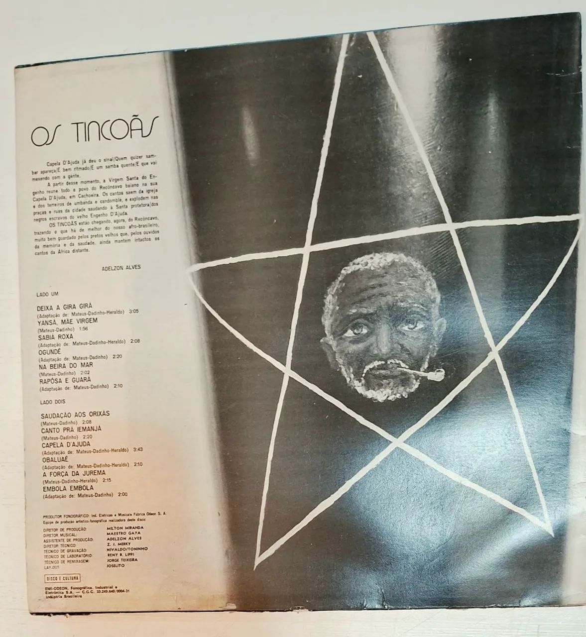Lp, Os Ticoãs, EMI, 1973, excelente estado! - Foto 2
