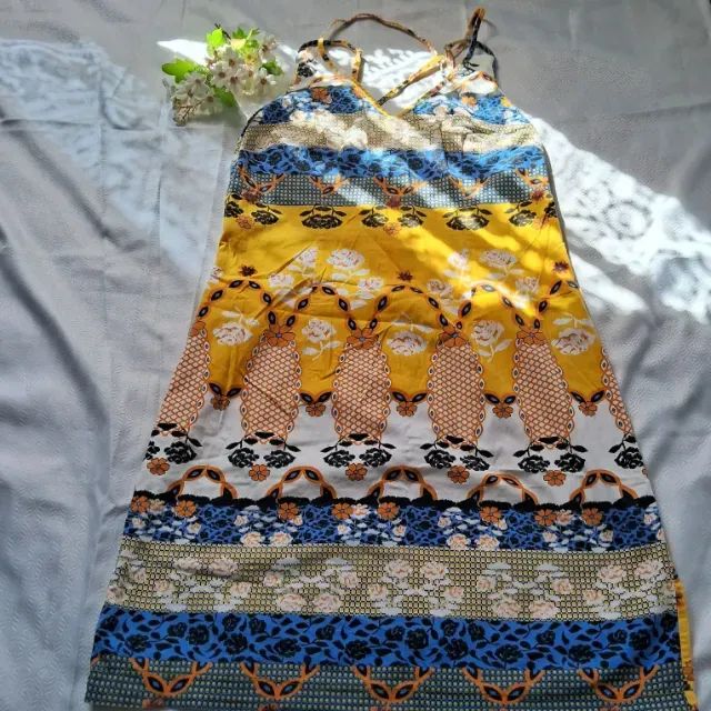 Vestido Floral Amarelo