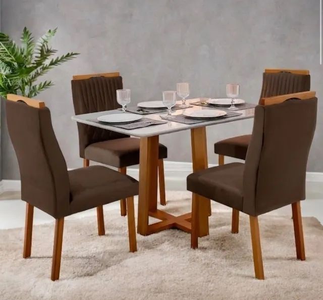 Conjunto de Jantar Florença 4 Lugares