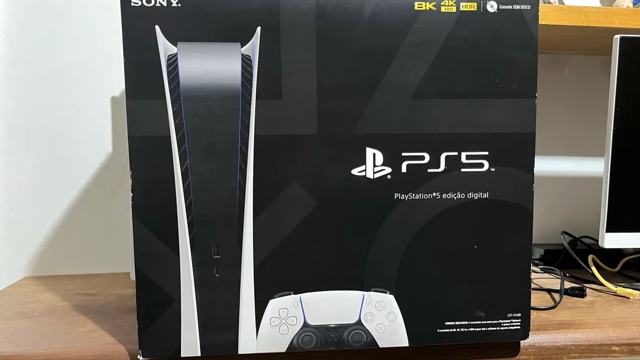 PS5 + Monitor LG 24 polegadas  - Foto 4