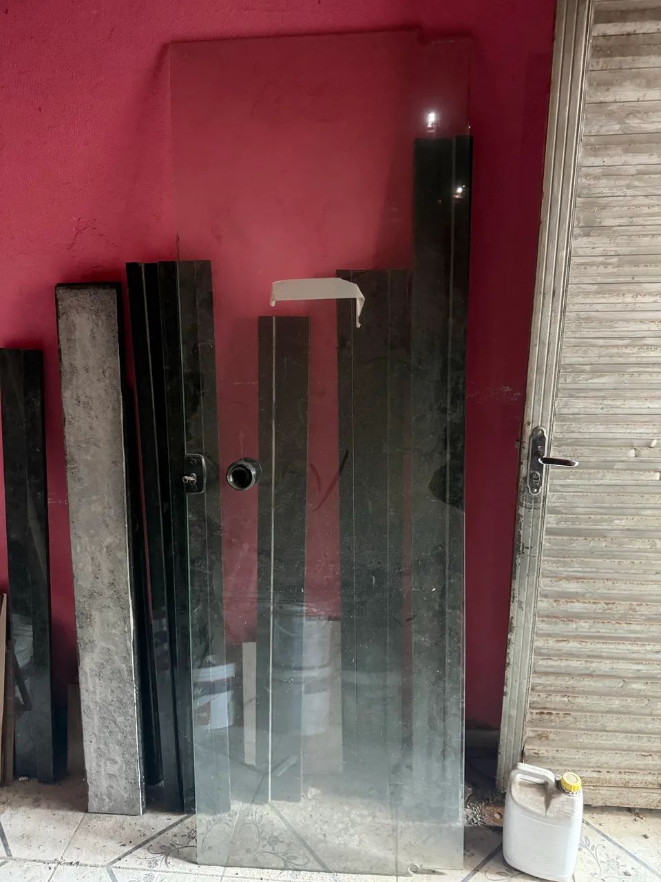 Porta de Vidro temperado