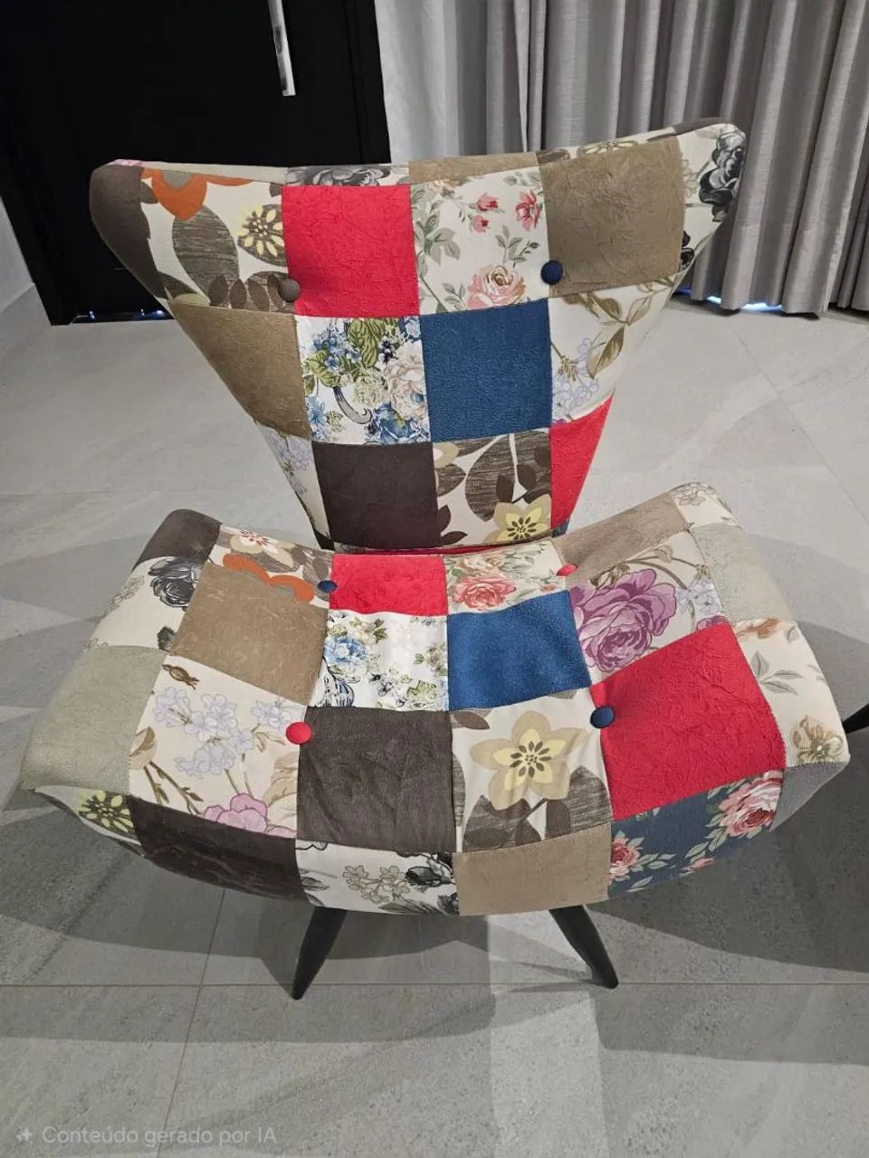 Poltronas em patchwork - Foto 3
