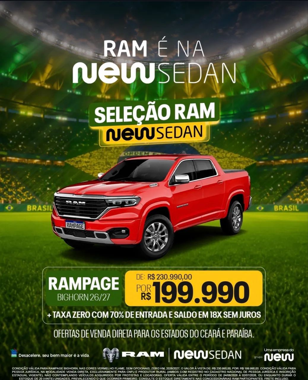 Ram Rampage RAMPAGE BIG HORN 2.2 TB CD 4X4 Die Aut. 2027