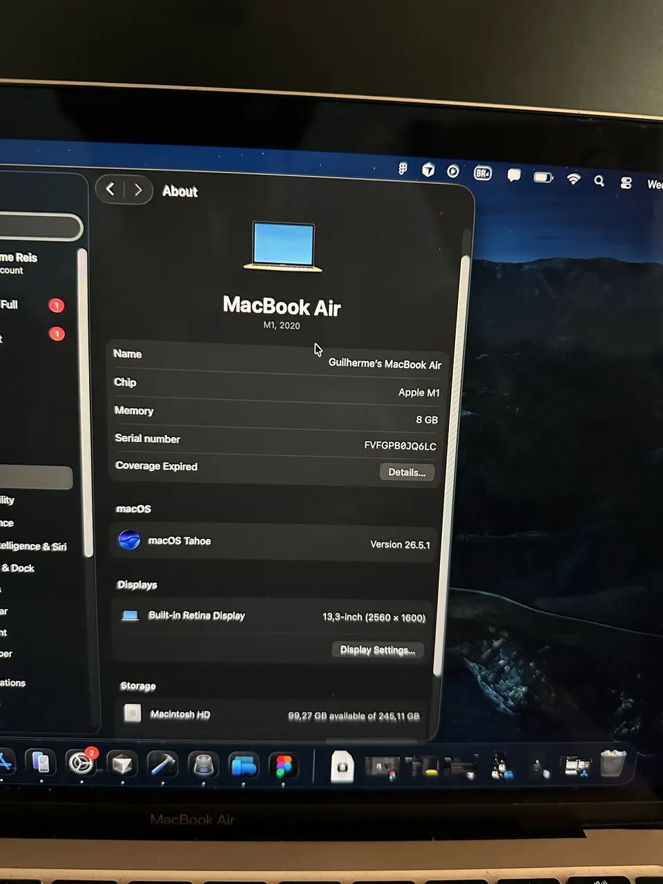 Macbook Air M1 256gb 8gb RAM - Foto 2