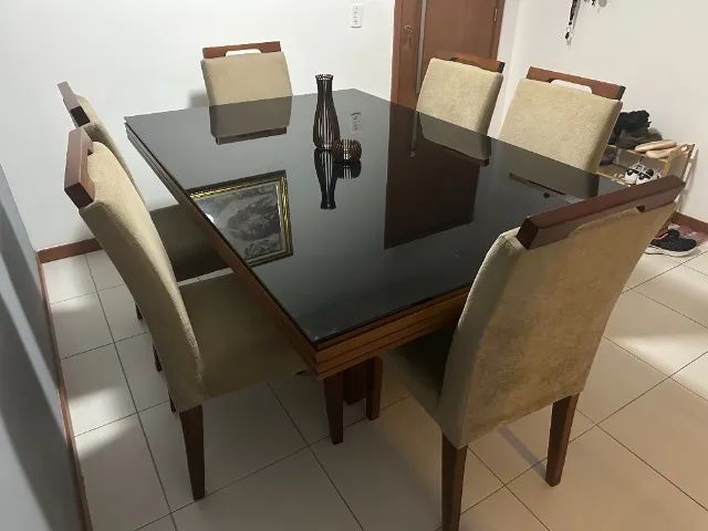 Mesa de Jantar retangular 2,20 x 1,80m - Foto 2