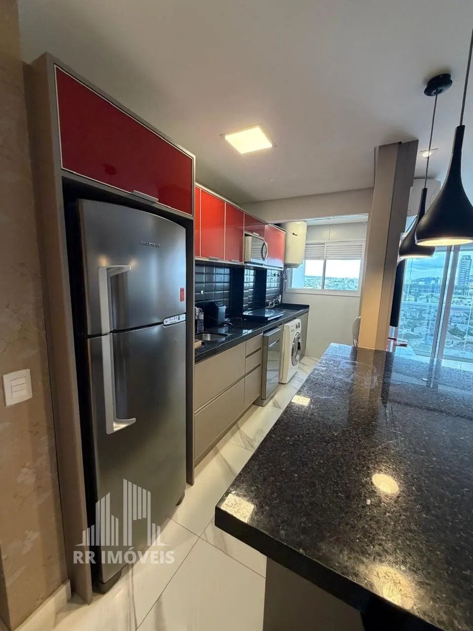 RR9977 Apartamento MOBLIADO 50m² CONDOMÍNIO NOVARE - OPORTUNIDADE - 1 Dorm 1 Vaga - Baruer - Foto 3