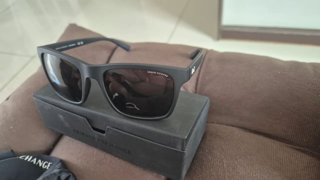Óculos de sol masculino Armani Exchange AX4063SL - Foto 2