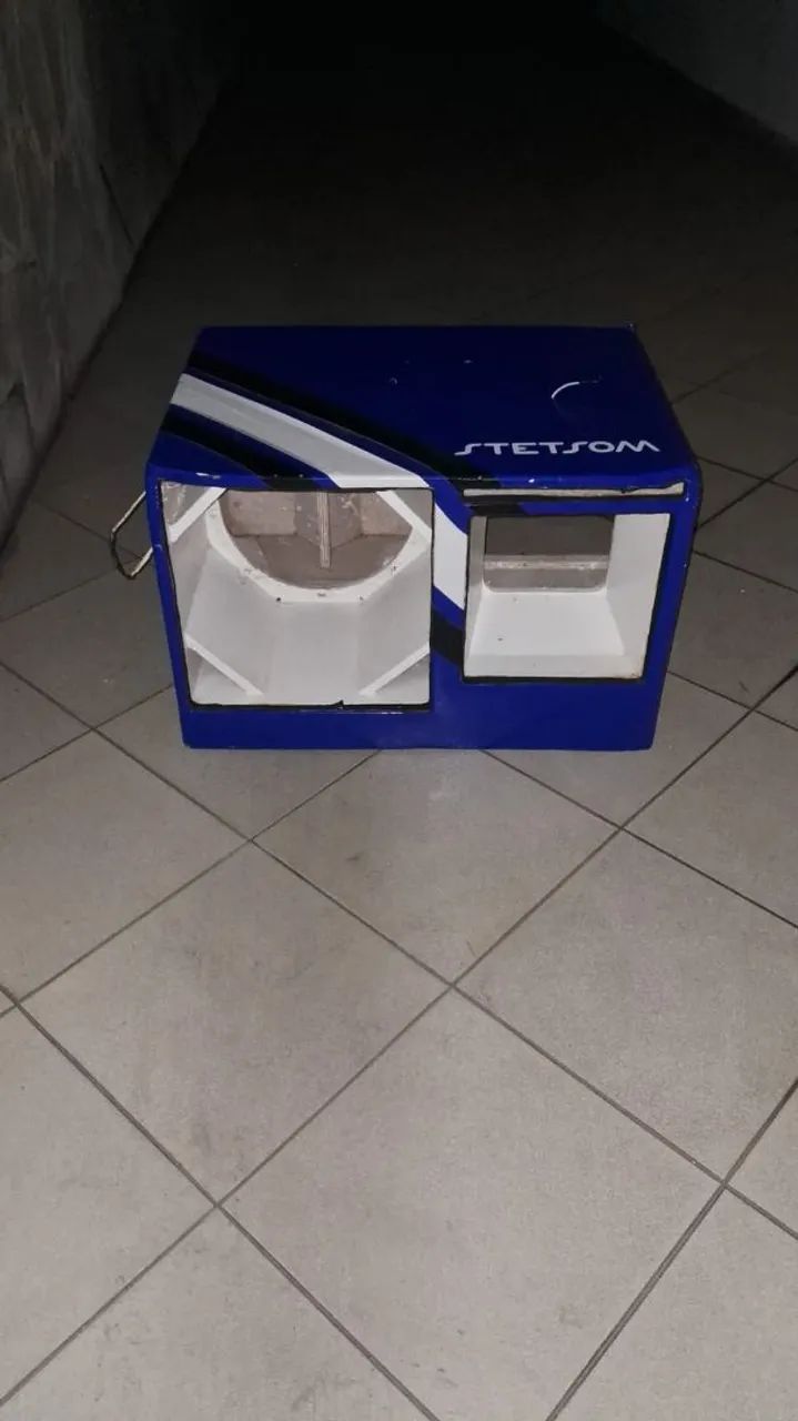 Caixa para grave de 15 e médio de 12 com led