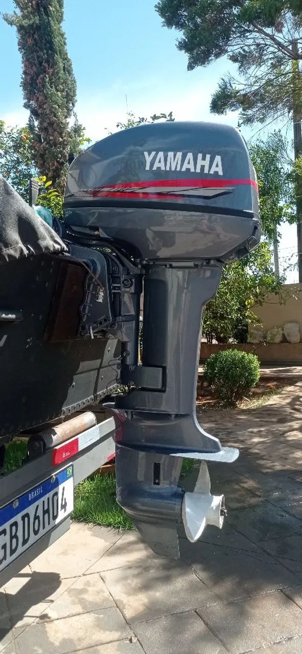  Vendo  motor de popa 15 Hp  - Foto 4