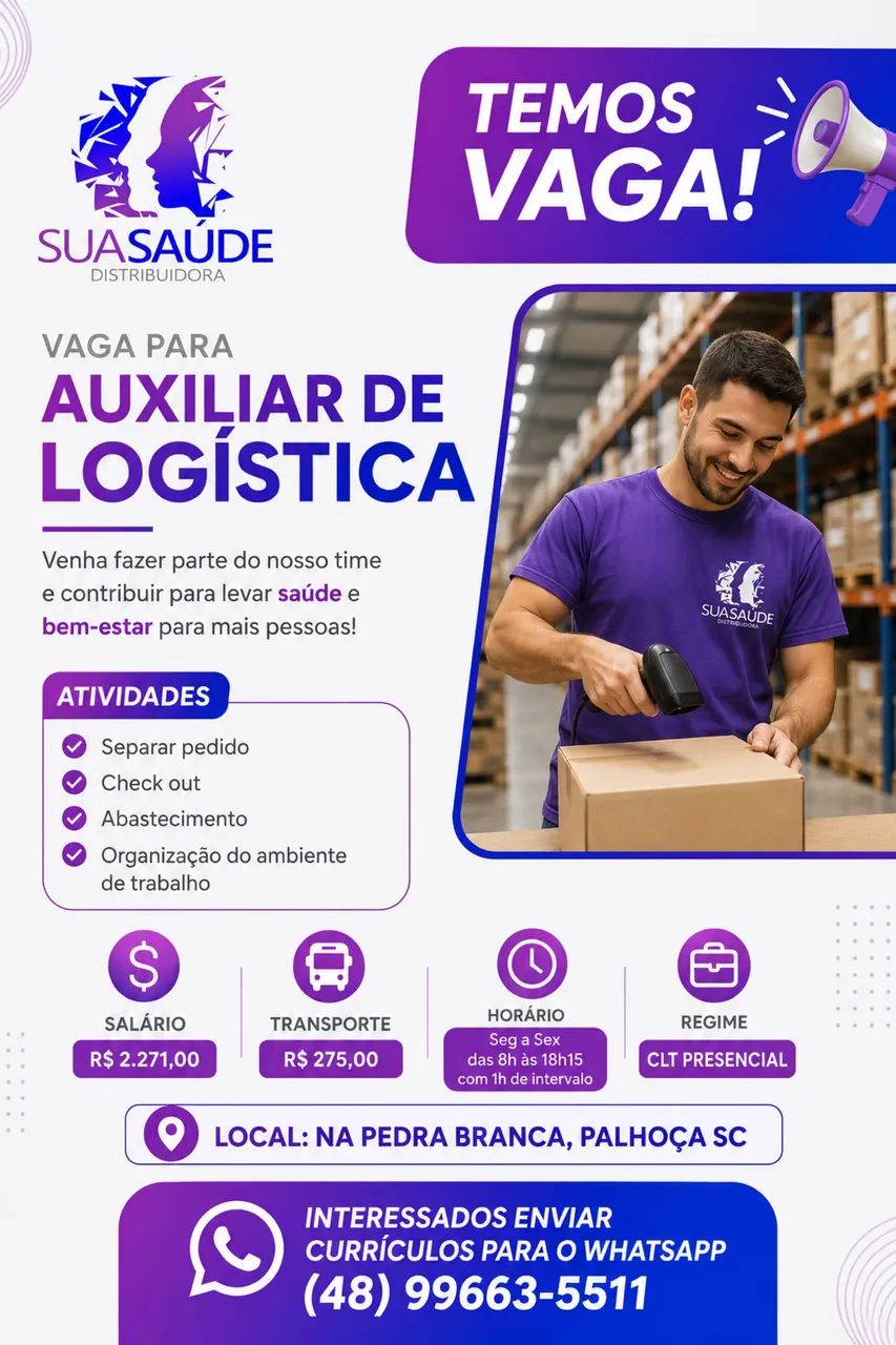 AUXILIAR DE LOGÍSTICA 