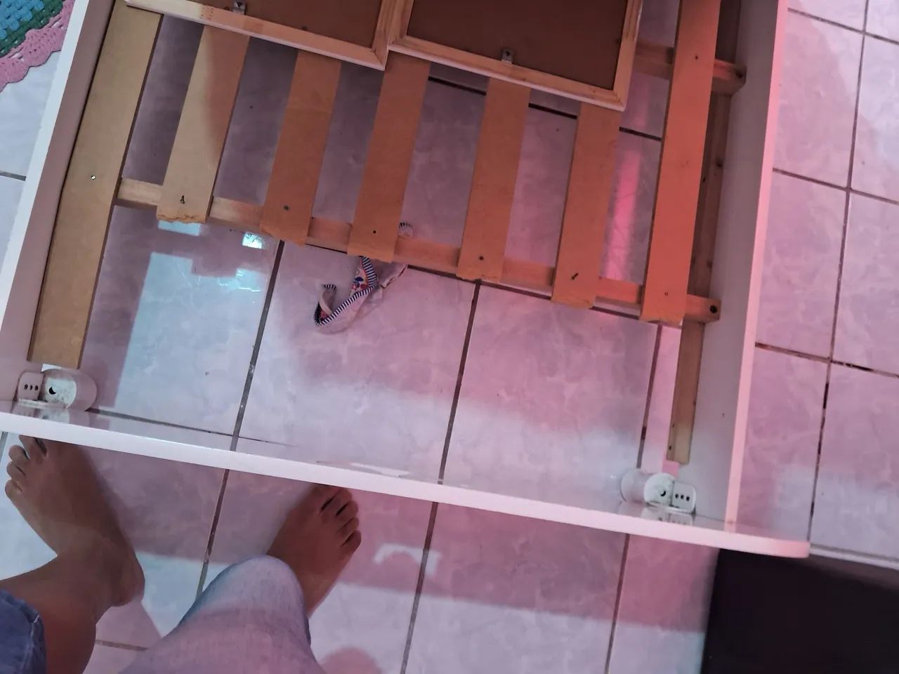 Cama infantil com colchão  - Foto 4