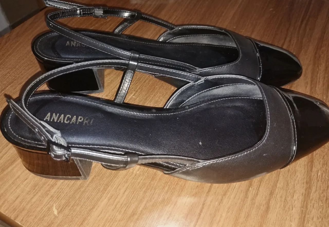 Scarpin Slingback <br>Salto B - Foto 3