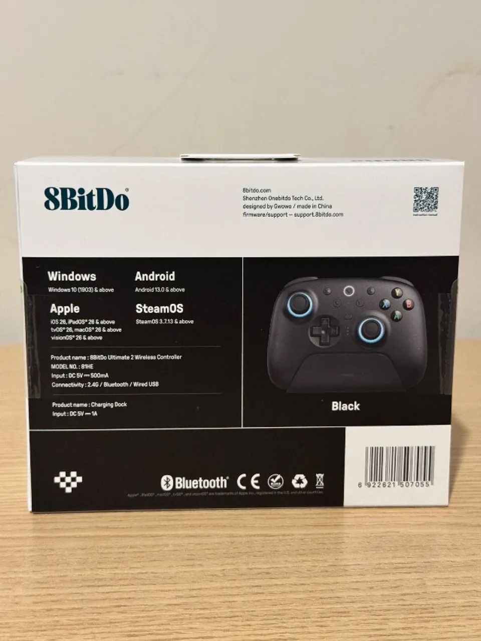 Controle 8Bitdo Ultimate 2 - PC/Switch/Android/Apple - Lacrado - Foto 3