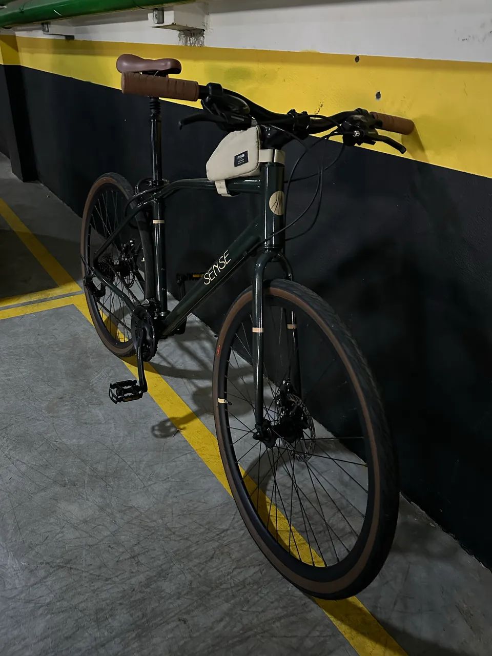 Bicicleta Sense Move Urban Verde Seminova - Foto 4