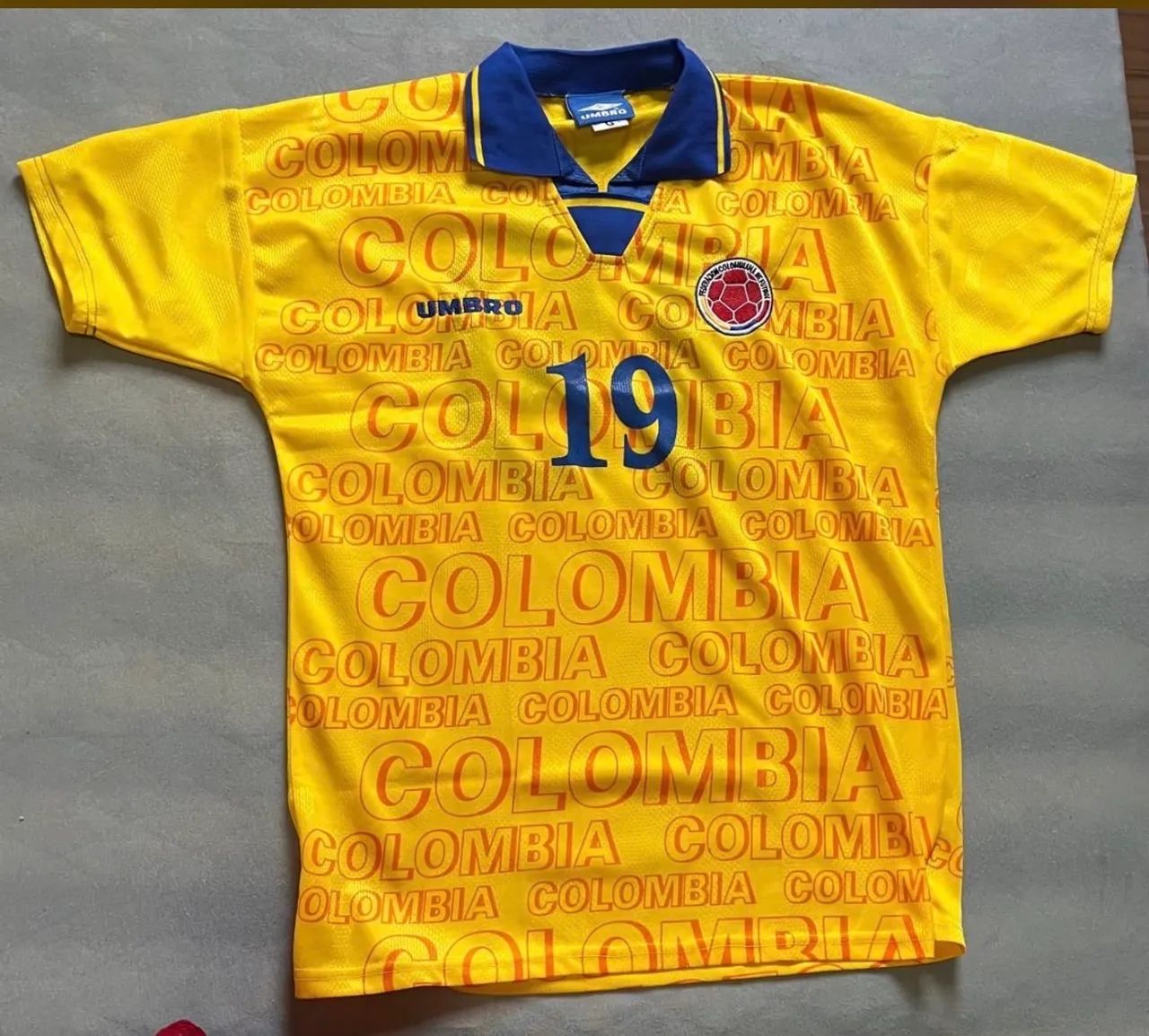 Camisa de Futebol Colombia ano 1995 - Foto 5