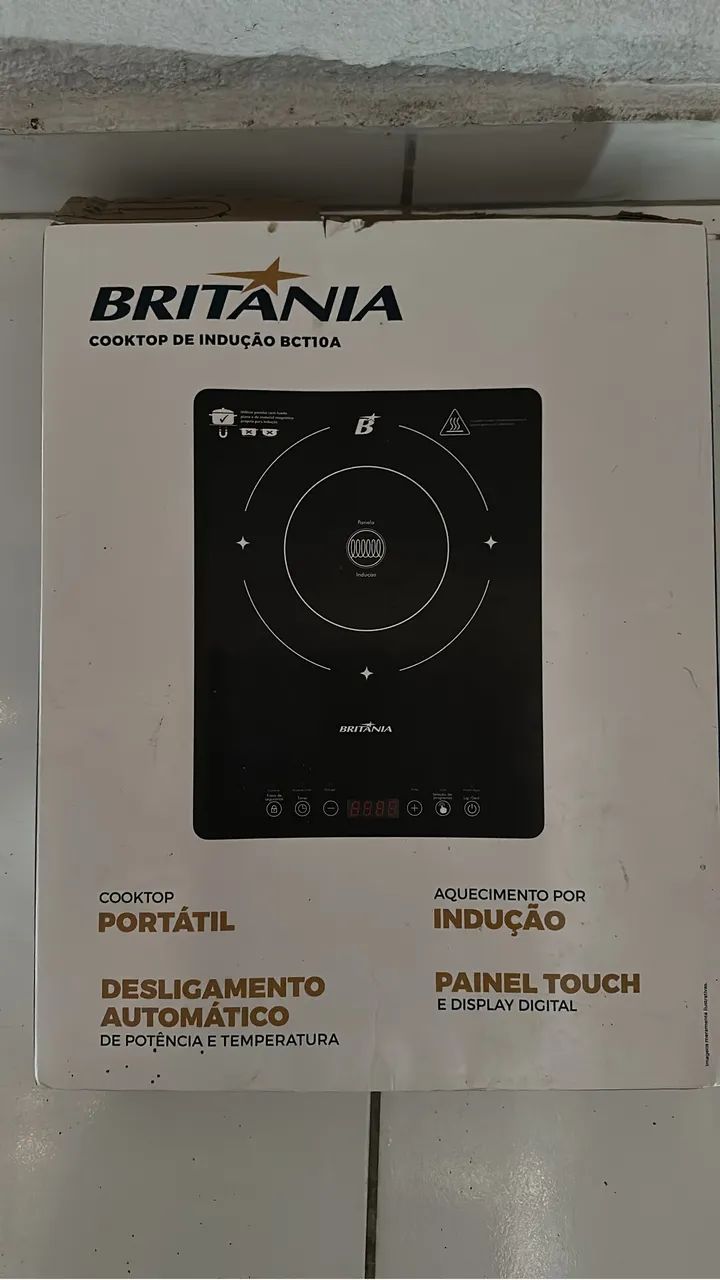 VENDE-SE COOKTOP BRITÂNIA 