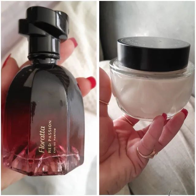 Perfume o Boticário + hidratante O.U.I 