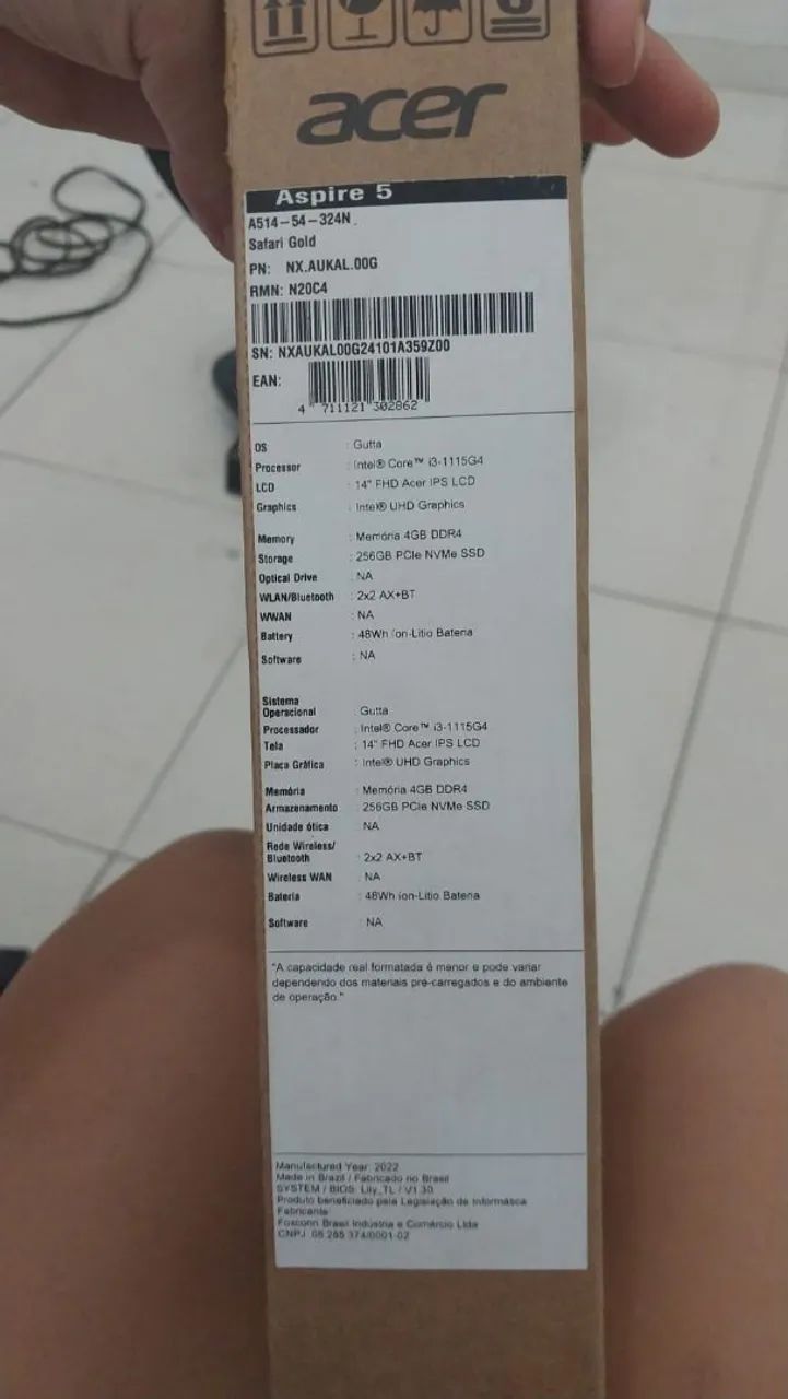 Notbook Acer aspire 5 - Foto 2