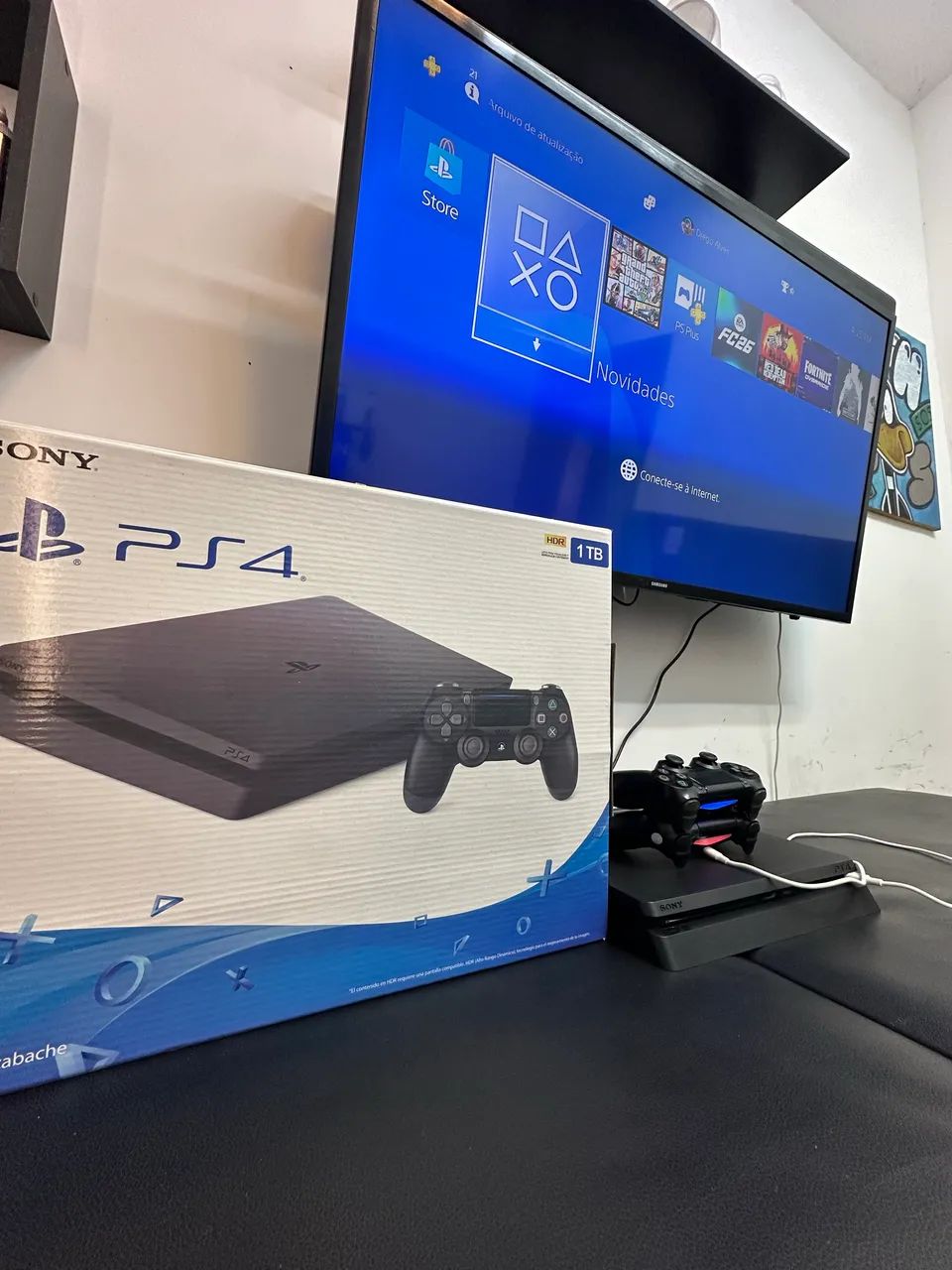 Ps4 1 terá