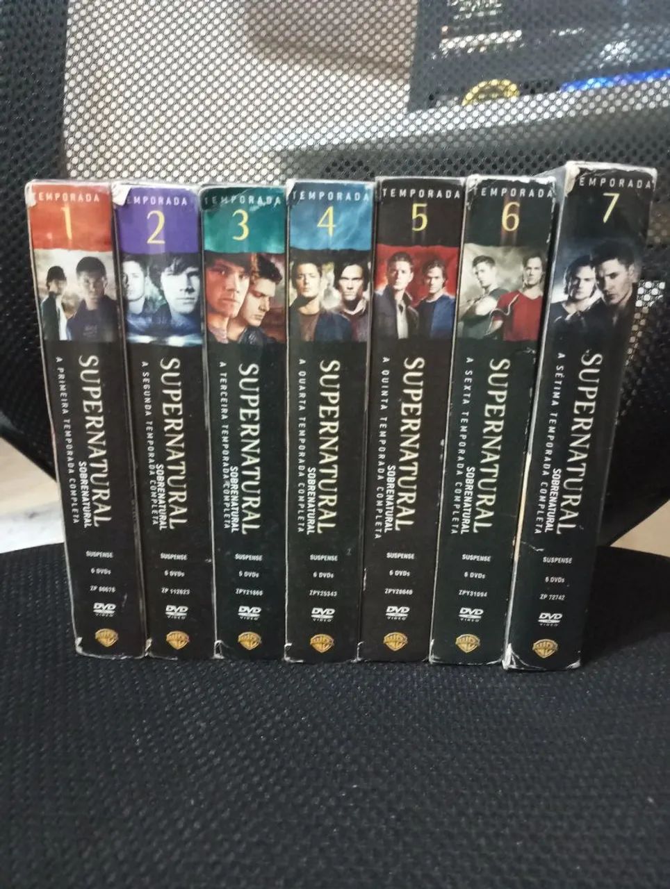 Box supernatural (Sobrenatural) 1° a 7° temporada 