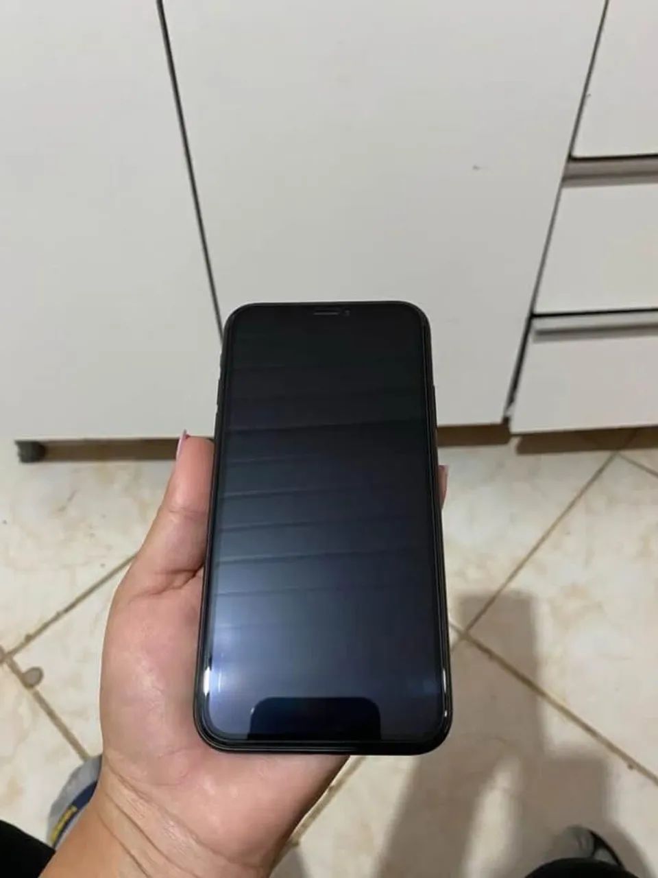 iPhone XR 64GB Preto | Bateria 100% | Face ID OK | R$ 900