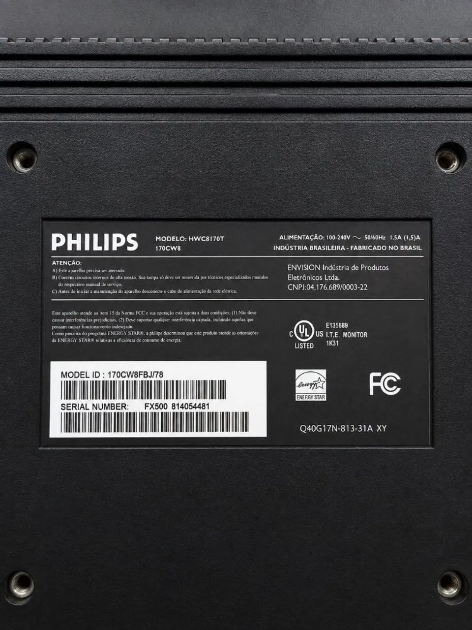 MONITOR/TV PHILIPS 17" - USADO - Foto 4