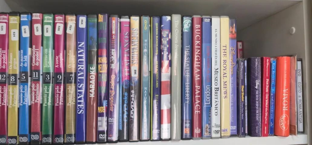 DVDs de lugares pelo mundo