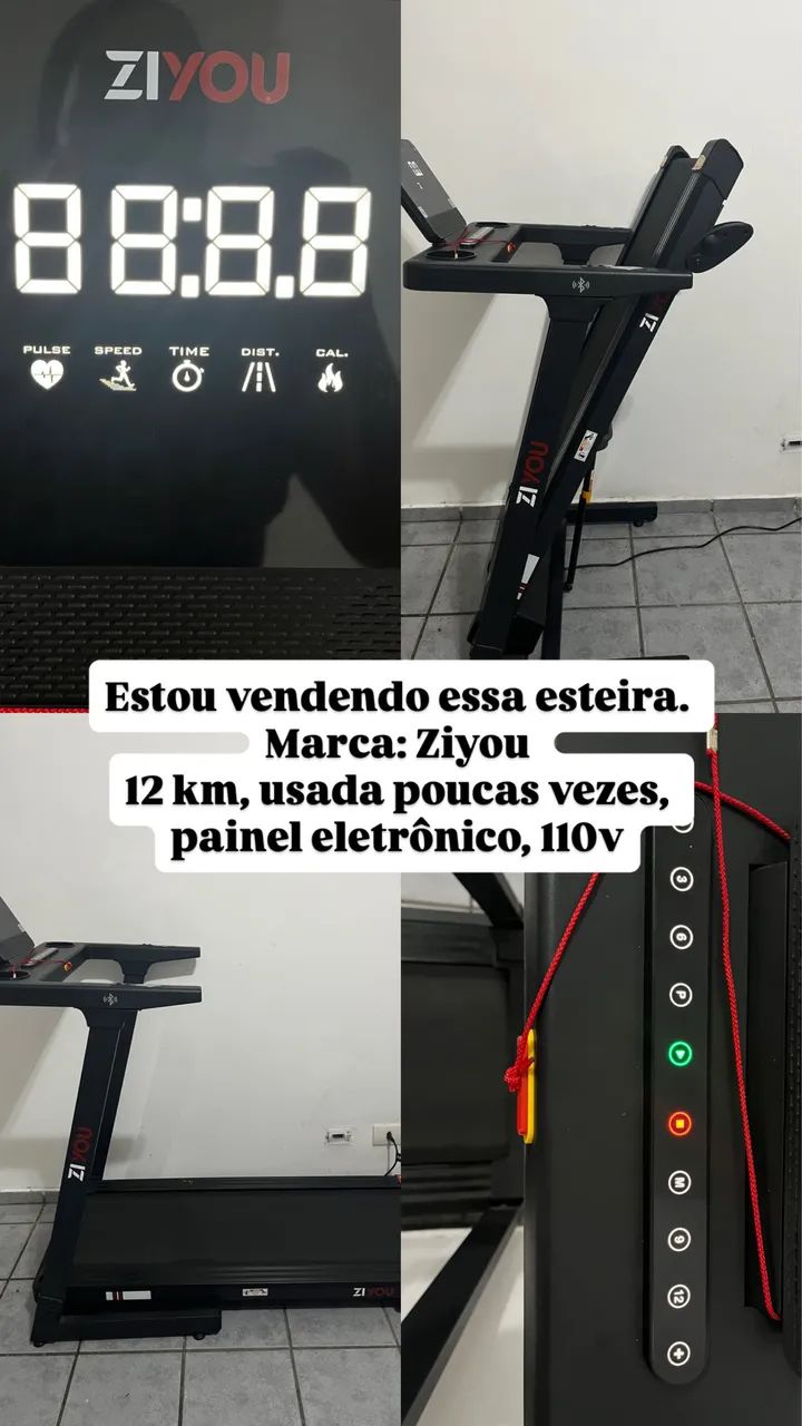 Esteira ergométrica Ziyou  - Foto 5