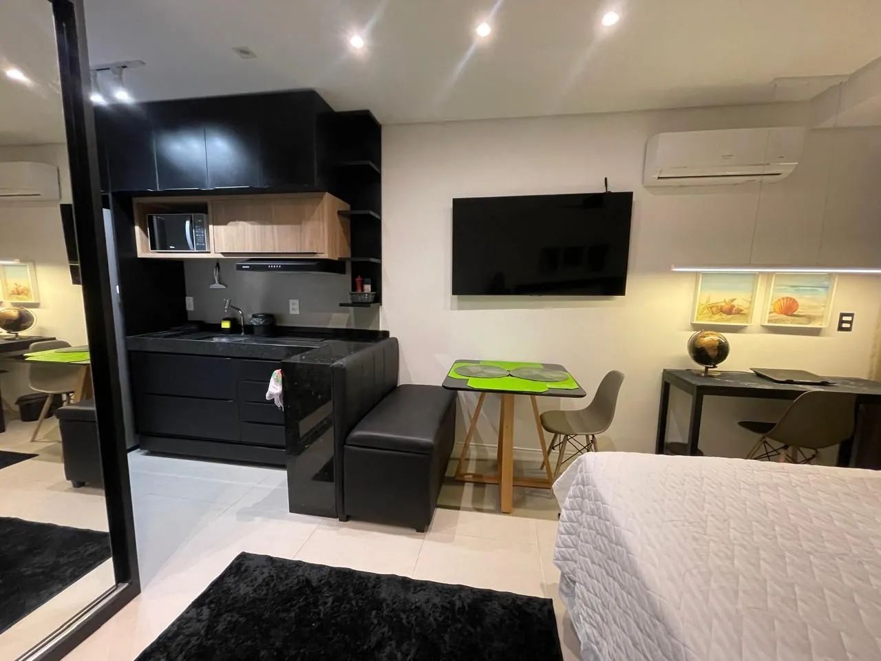 Studio Totalmente MOBILIADO e Decorado - Boa Viagem  - Foto 2