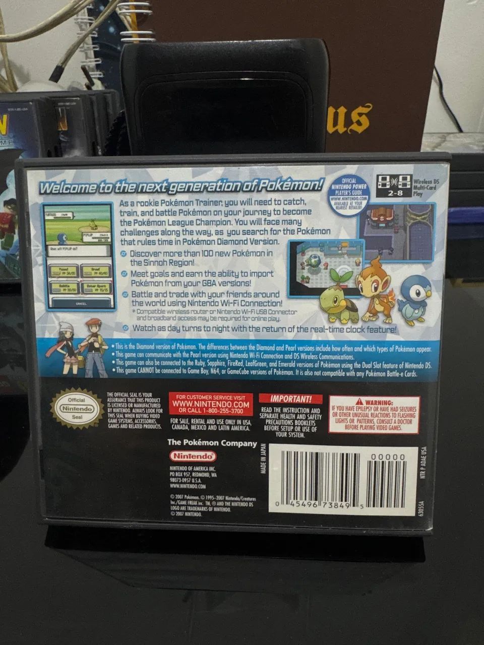 Pokémon Diamond Version - Nintendo DS - Original - Foto 2