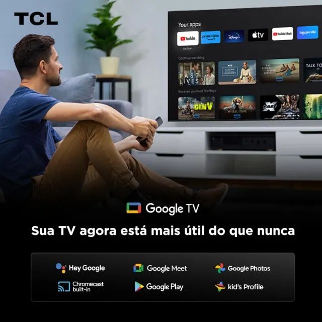 (LACRADA) SMART TV TCL 65 C6K MINI LED - Foto 2
