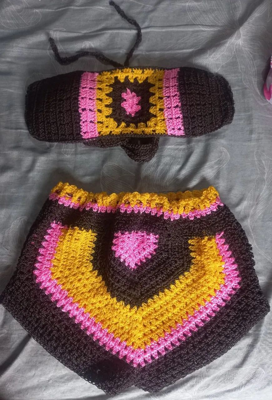Conjunto de Crochê 