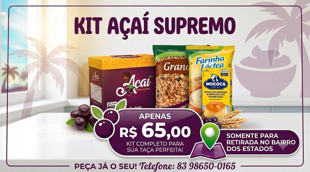 Kit de Açaí 