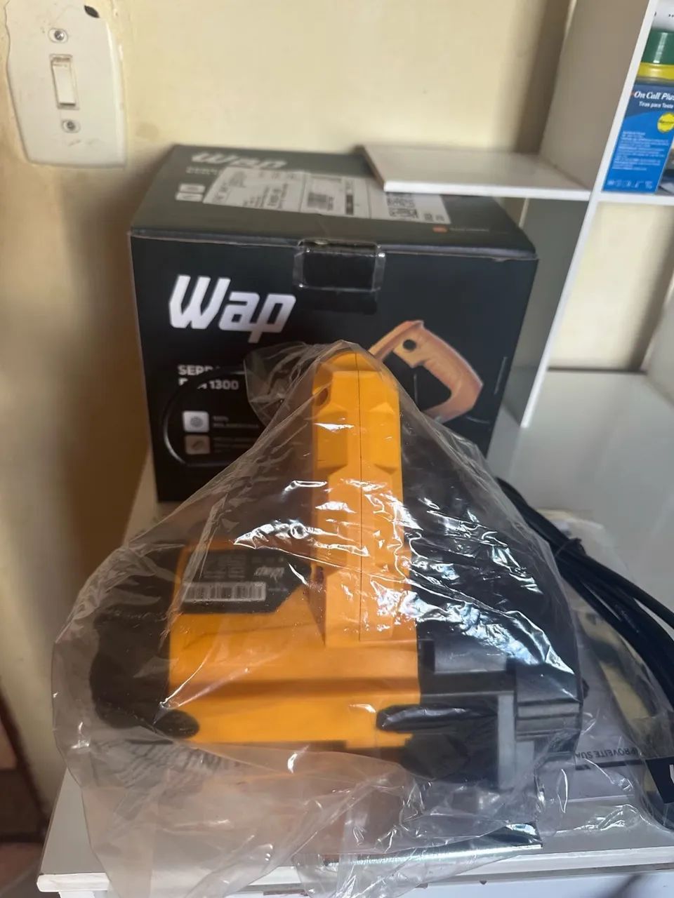 Serra mármore wap, 1300w de potência, 127v (Prduto novo, nunca usado)