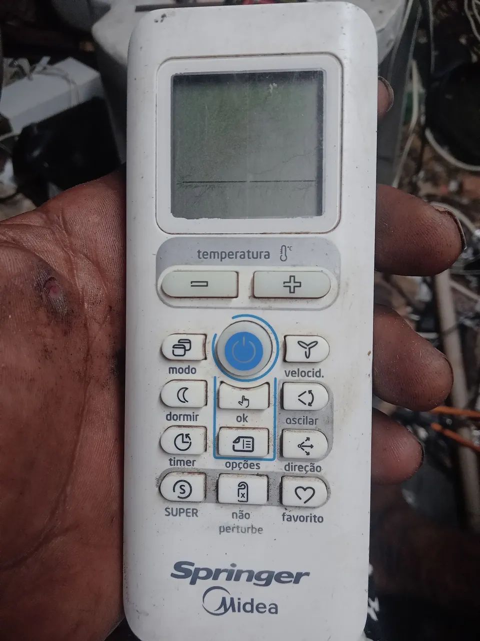 Controle  para ar condicionado 